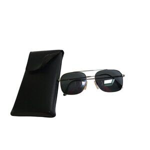 Marcolin Vintage Sunglasses And Case Model 6354 Prescription Lens 141/145